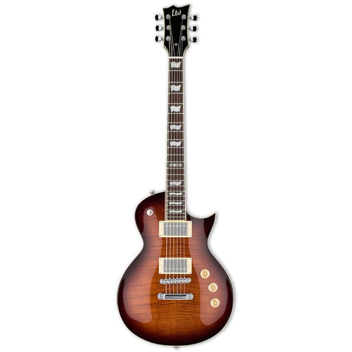 LTD EC-256FM Dark Brown Sunburst