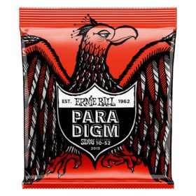 ERNIEBALL Skinny Top Heavy Bottom Slinky Paradigm Electric Guitar Strings 10-52 Gaue (2015) ERNIEBALL Skinny Top Heavy Bottom Slinky Paradigm Electric Guitar Strings 10-52 Gaue (2015)
