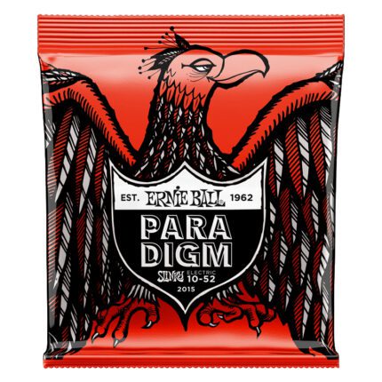 ERNIEBALL Skinny Top Heavy Bottom Slinky Paradigm Electric Guitar Strings 10-52 Gaue (2015)