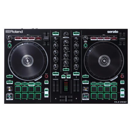 ROLAND DJ202 Dj Controller Serato Intro With Four Decks ROLAND DJ202 Dj Controller Serato Intro With Four Decks