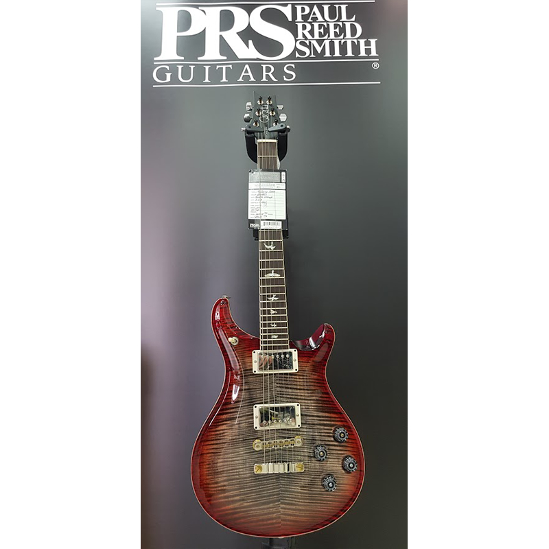 PRS Mccarty 594 CY Charcoal Cherry Burst Top 10 Katalox Rosewood Neck 1 Piece Mahogany Body 250862 PRS Mccarty 594 CY Charcoal Cherry Burst Top 10 Katalox Rosewood Neck 1 Piece Mahogany Body 250862