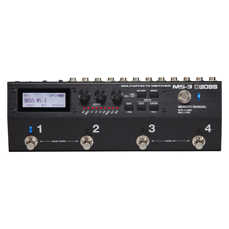 Boss MS-3 Multi Effects Switcher Boss MS-3 Multi Effects Switcher