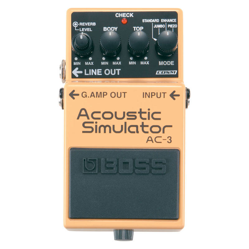 Boss AC-3 Acoustic Simulator Pedal Boss AC-3 Acoustic Simulator Pedal