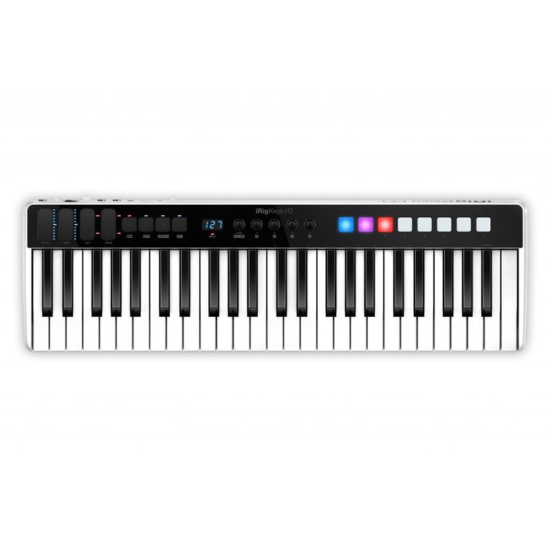 IK Multimedia iRig Keys I/0 49 USB Controller Keyboard with Integrated Audio Interface