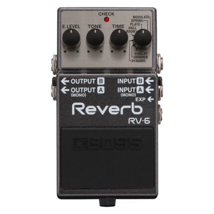 Boss RV-6 Digital Reverb Pedal Boss RV-6 Digital Reverb Pedal