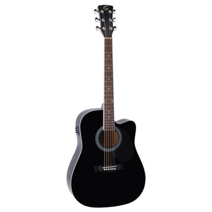 Soundsation Yellowstone DNCE-BK Electro Acoustic Guitar