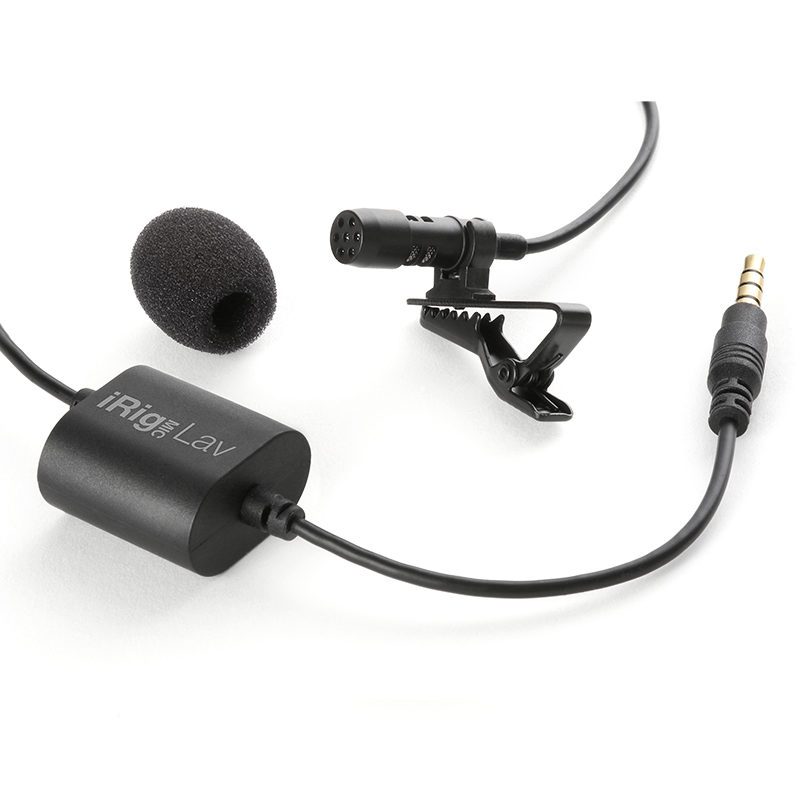 IK Multimedia iRig Mic Lav Lavarier Microphone