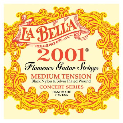 LA BELLA 2001 Flamenco - Medium Tension