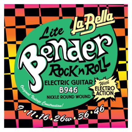 LA BELLA B946 Lite Bender Electric Guitar Strings 9-46