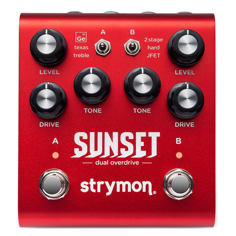 Strymon Sunset Dual Overdrive Pedal Strymon Sunset Dual Overdrive Pedal
