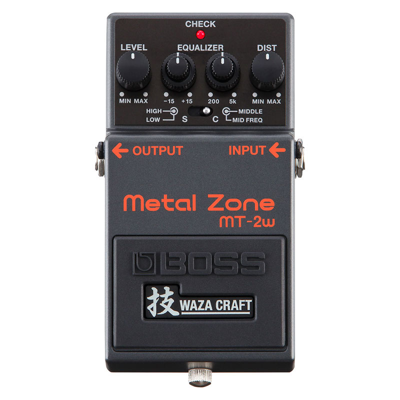 Boss MT-2W Metal Zone Waza Pedal Boss MT-2W Metal Zone Waza Pedal