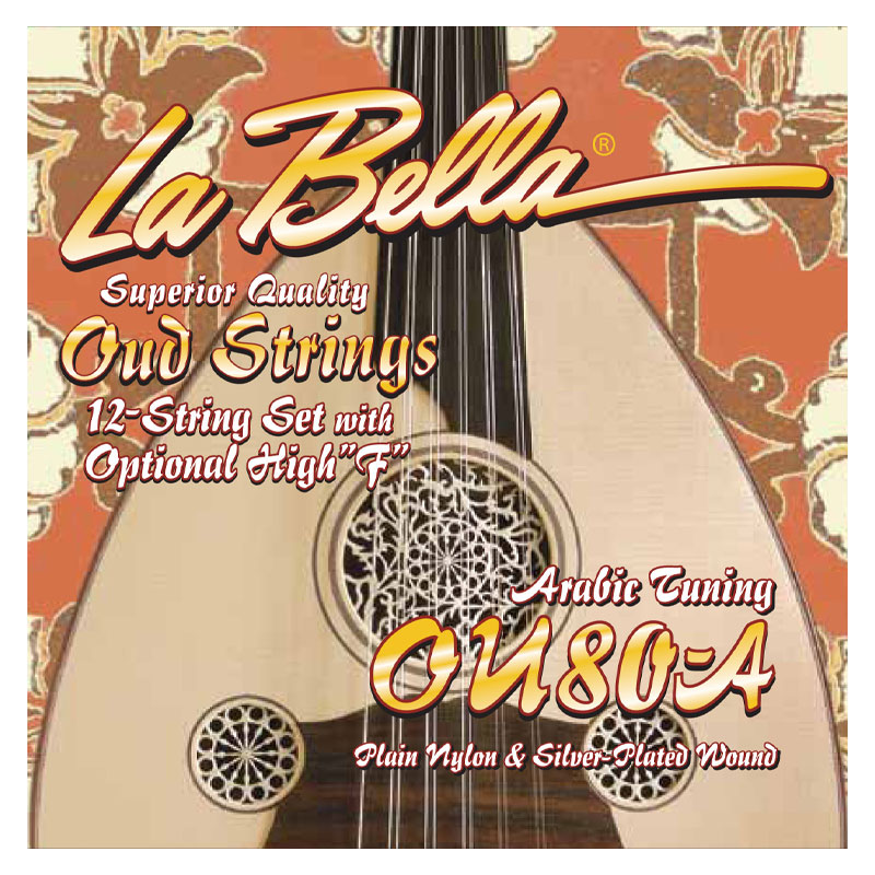 La Bella OU80A Oud, Arabic Tuning Strings La Bella OU80A Oud, Arabic Tuning Strings