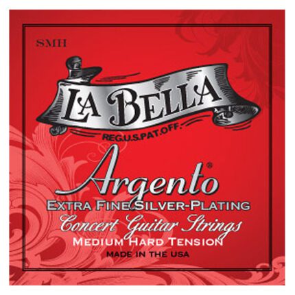 La Bella SMH Argento Extra Fine Silver Plating – Medium-Hard Tension