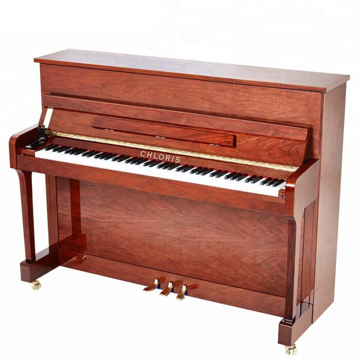 Chloris HU-121E Uprigh Piano Walnut FFW Hammers Glory