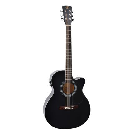 SounsationYellowstone MJCE BK Acoustic Guitar