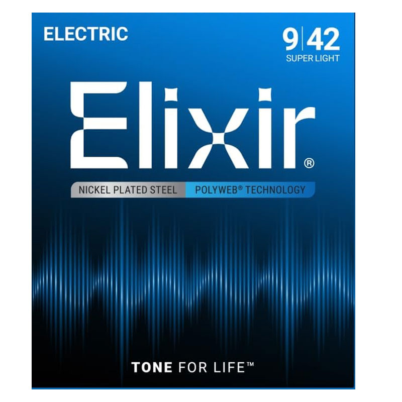 Elixir Polyweb Set 009-042 Electric Strings (12000) Elixir Polyweb Set 009-042 Electric Strings (12000)