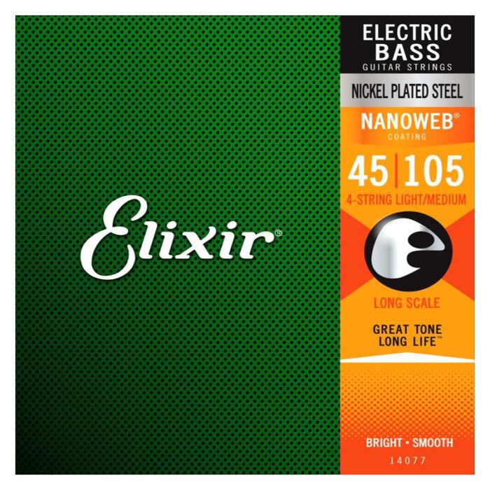 ELIXIR Bass Nanoweb Strings 45-105 Long Scale 14077