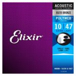 Elixir Polyweb Set 10-47 Acoustic Strings 110000