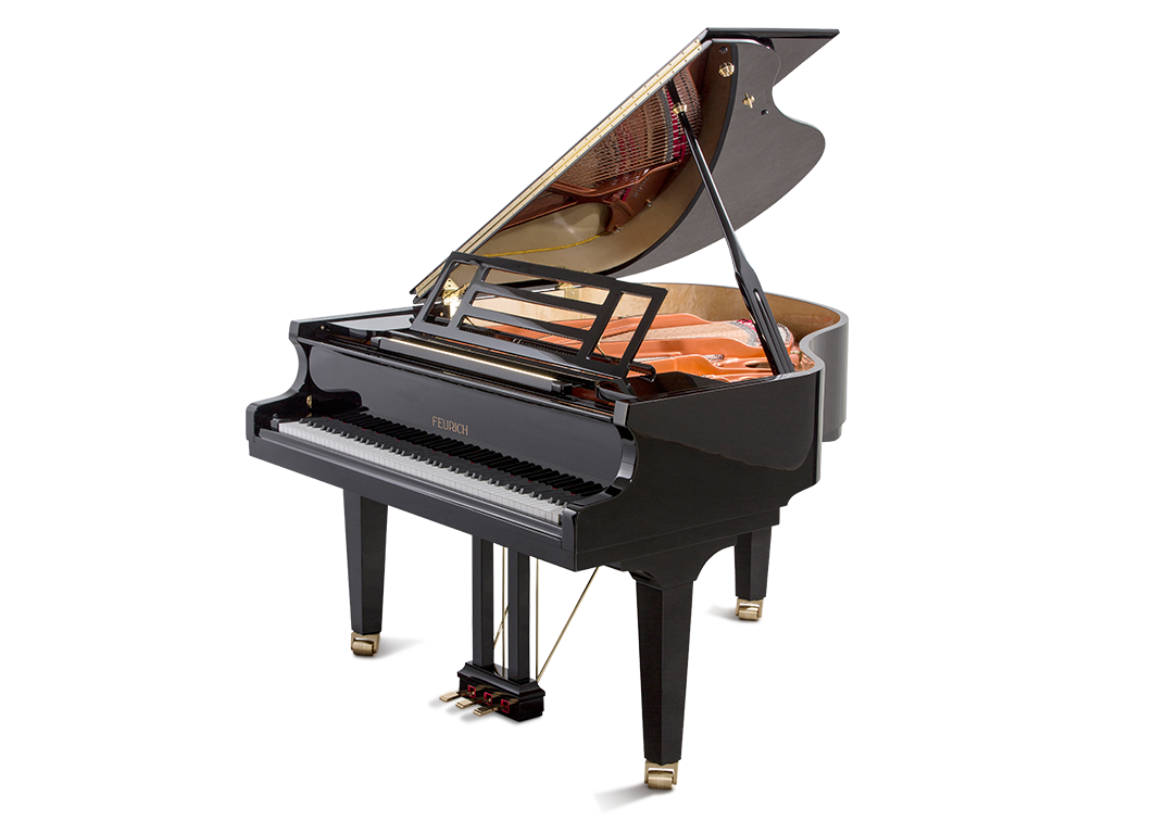 Feurich Grand Piano MOD.162-Dynamic I Black Silencer System