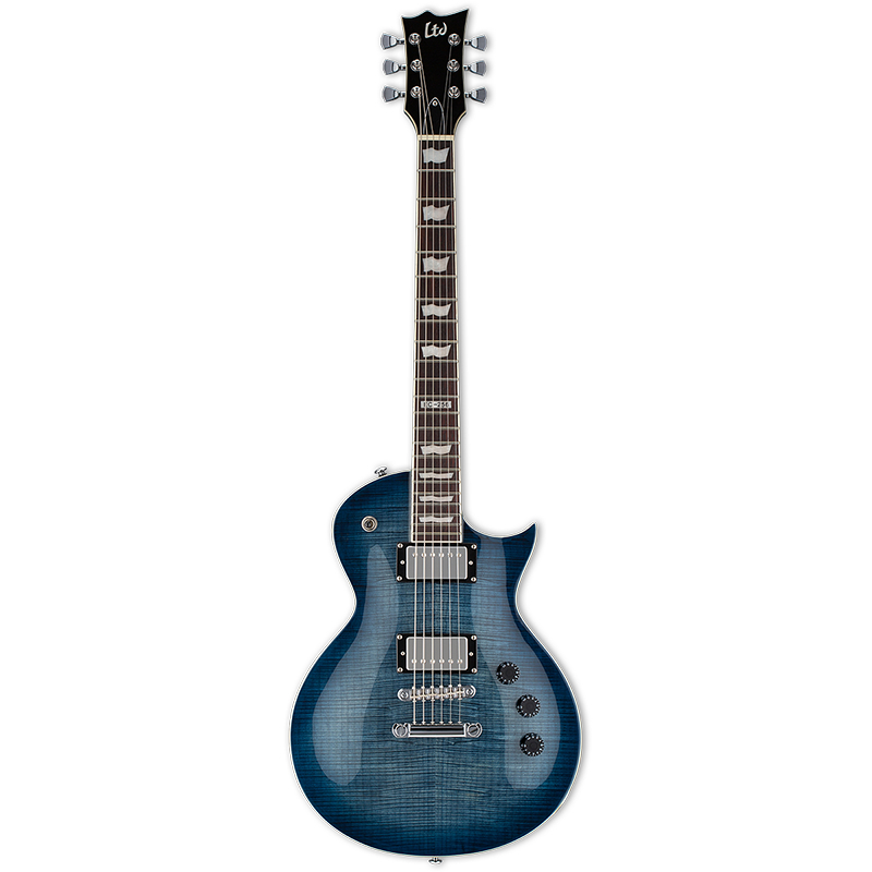 LTD EC-256 Flamed Maple Cobalt Blue El. Guitar LTD EC-256 Flamed Maple Cobalt Blue El. Guitar