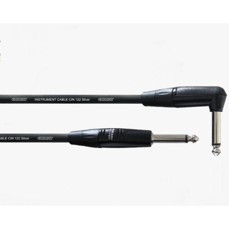 Cordial CII 3 PR Instrument Cable Silver 3m Cordial CII 3 PR Instrument Cable Silver 3m