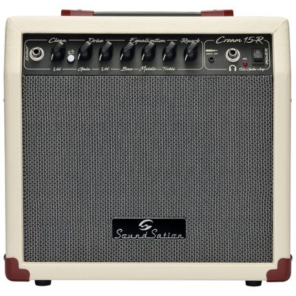 SOUNDATION CREAM-15R Electric Guitar Vintage Combo AMP 15W