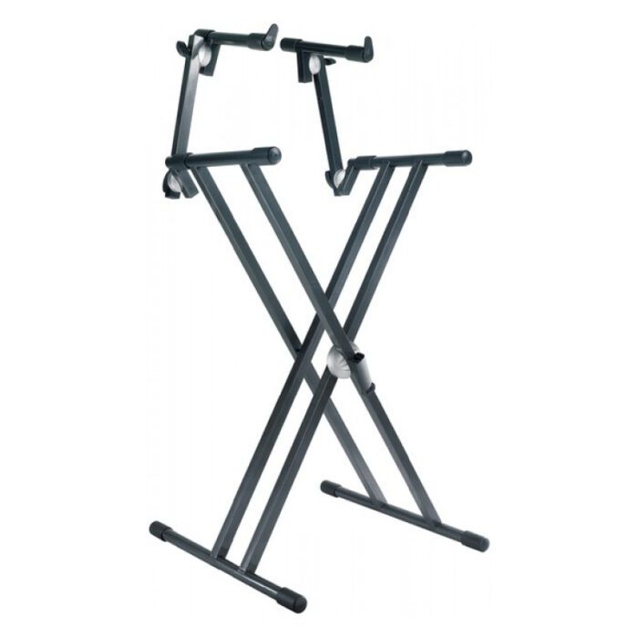PROEL SPL252 Tow Tier Double Frame Keyboard Stand Music Gallery