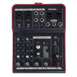 PROEL MQ6FX Compact 6-Channel Mixer With FX