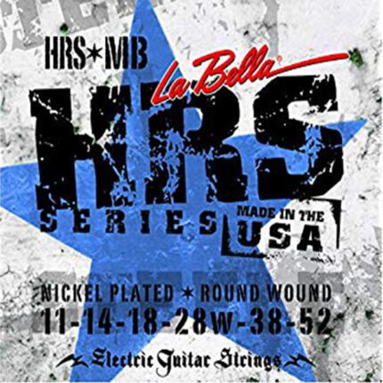 LA BELLA HRS-MB Electric Guitar Medium Blues 11-52