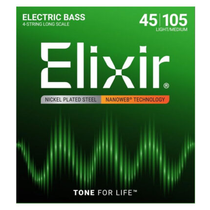 ELIXIR Bass Nanoweb Strings 45-105 Long Scale (14077)