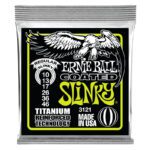 ERNIEBALL Regular Slinky Coated Titanium RTS Electric Guitar Strings 10-46 Gauge