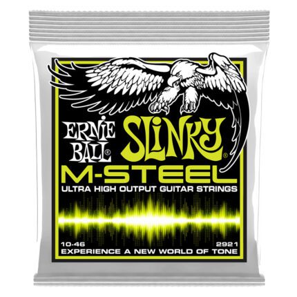 ERNIEBALL Regular Slinky M-Steel Electric Guitar Strings 10-46 Gauge