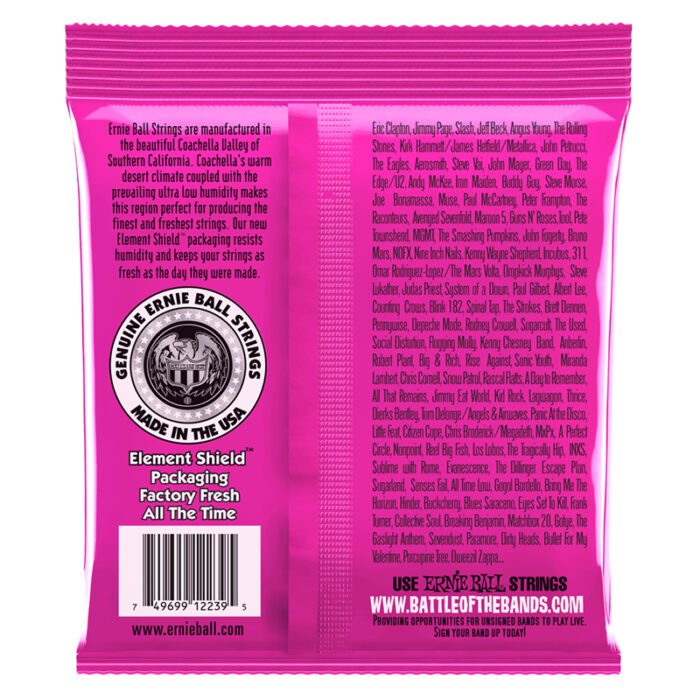 ERNIEBALL Super Slinky RPS Nickel Wound Electric Guitar Strings 9-42 Gauge