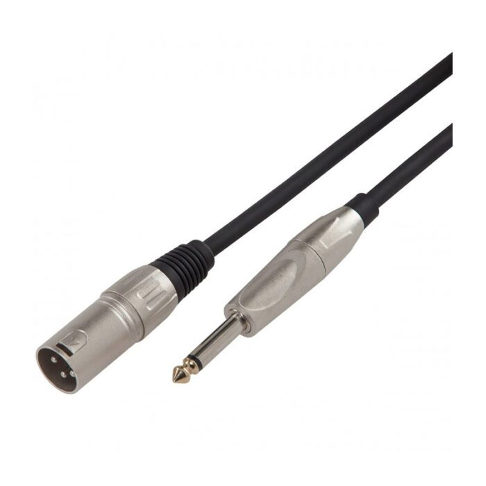 SOUNDSATION [BMCXJ-10BK] Balanced Microphone Cable XRL 3P M - 6.3mm Jack Mono 10m