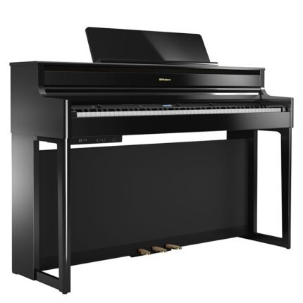 ROLAND HP-704 Electric Piano Polished Ebony With Stand ROLAND HP-704 Electric Piano Polished Ebony With Stand