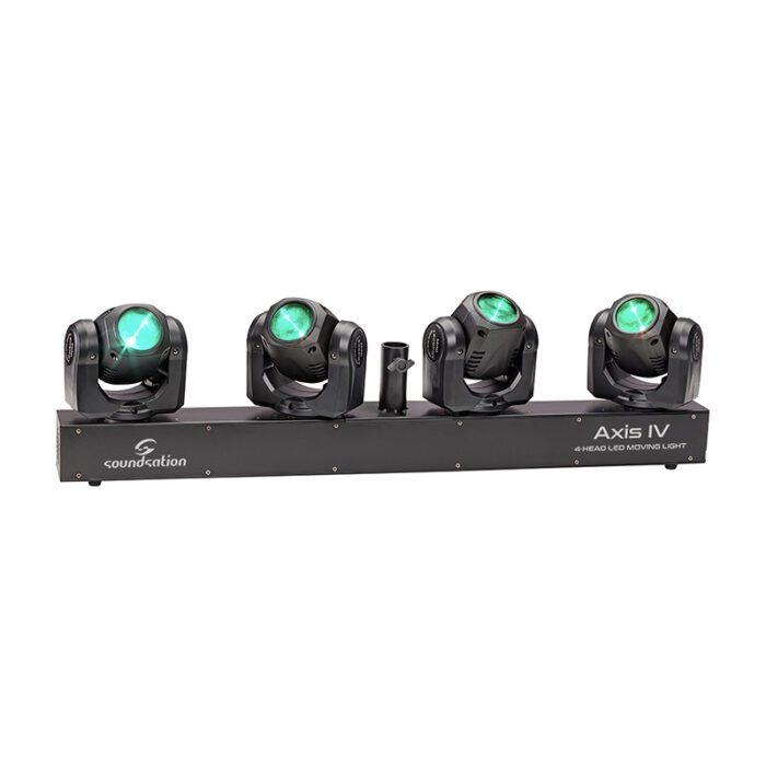 SOUNDSATION AXIS IV 4x32W RGBW LED 4 Head Beam Moving Head
