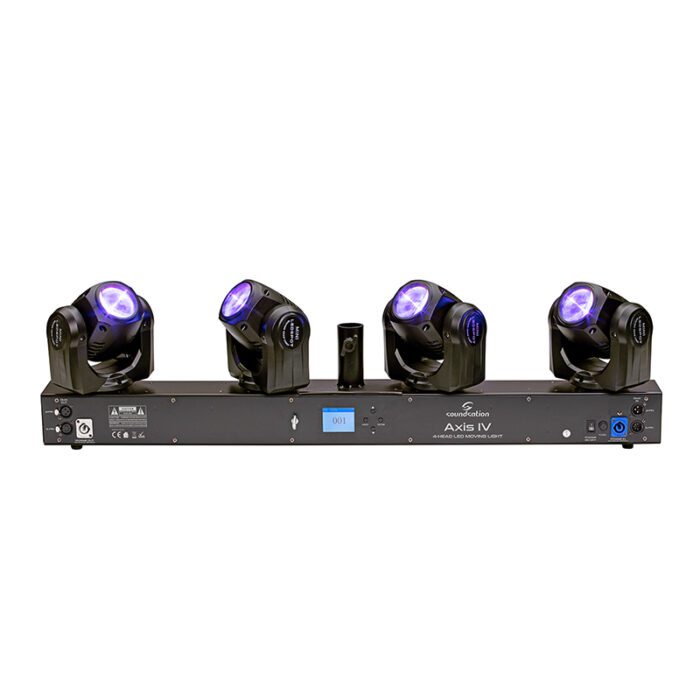 SOUNDSATION AXIS IV 4x32W RGBW LED 4 Head Beam Moving Head