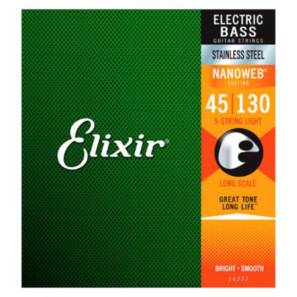 Elixir Electric Bass Nanoweb Strings 45-130 (14777)