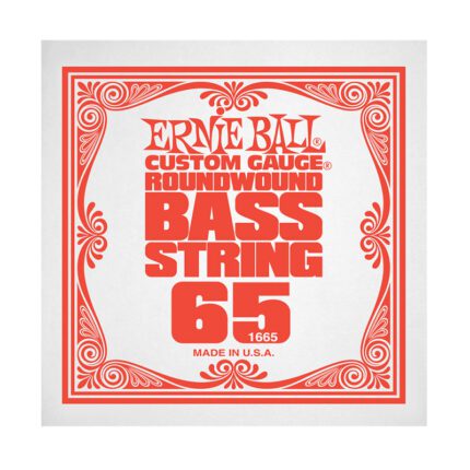 ERNIEBALL .065 Nickel Wound Electric Bass String Single (P01665)