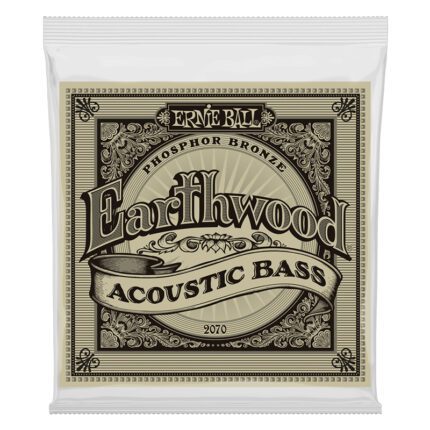 ERNIEBALL Earthwood Phosphor Bronze Acoustic Bass Strings - 45-95 Gauge (P02070)
