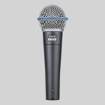 SHURE Beta 58 A Dynamic SuperCardioid Vocal Microphone SHURE Beta 58 A Dynamic SuperCardioid Vocal Microphone