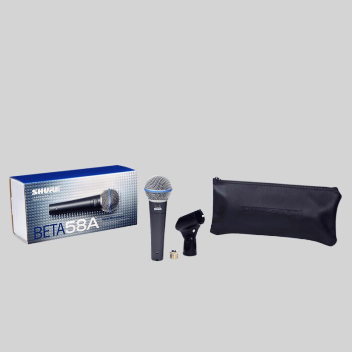 SHURE Beta 58 A Dynamic SuperCardioid Vocal Microphone