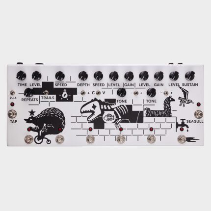 JAM Pedals Pink Flow Analogue Multi Effect Pedal JAM Pedals Pink Flow Analogue Multi Effect Pedal