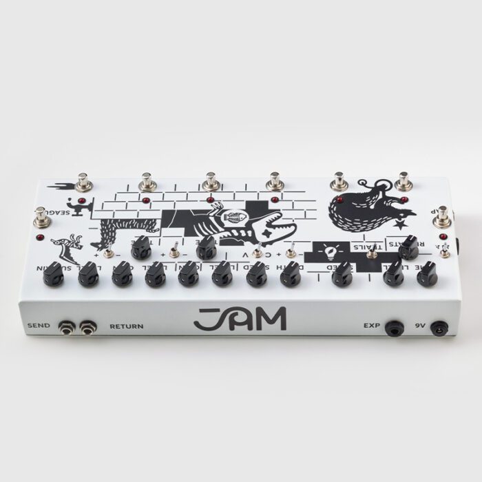JAM Pedals Pink Flow Analogue Multi Effect Pedal