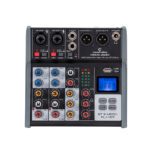 SOUNDSATION MIOMIX 202M 4-Channel Professional Audio Mixer