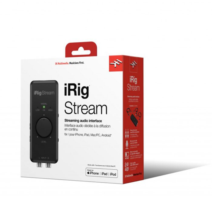 iRig Stream Streaming Audio Interface