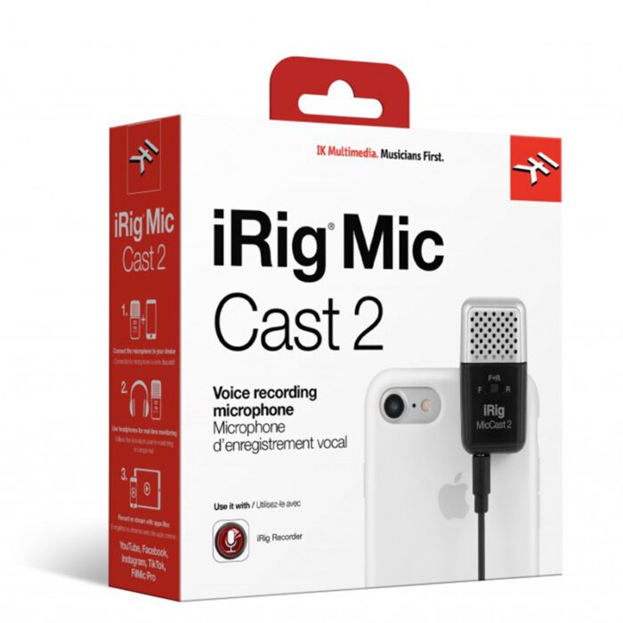 iRig Mic Cast 2 Voice Recording Microphone