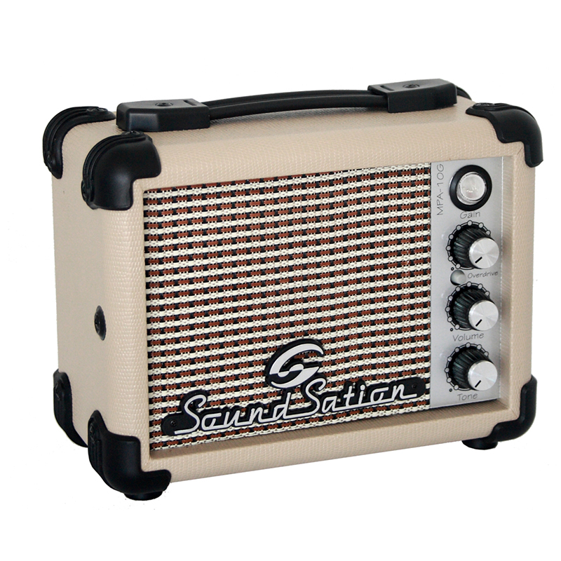 SOUNDSATION MPA-10G 5W battery operated mini amp for guitar SOUNDSATION MPA-10G 5W battery operated mini amp for guitar
