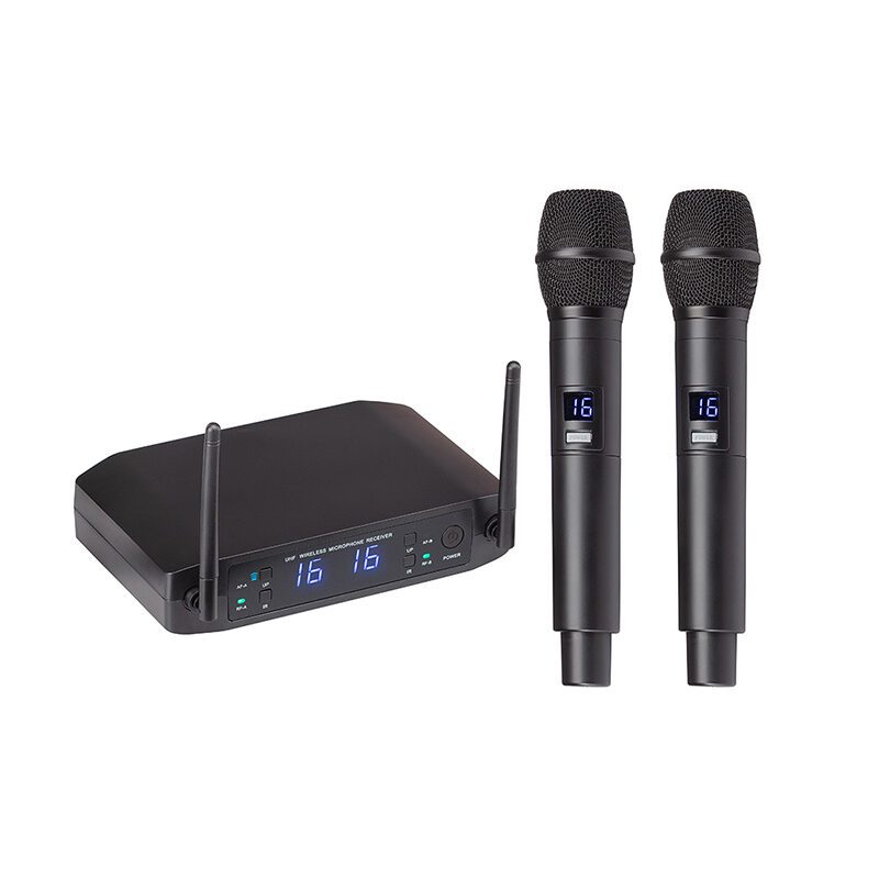 SOUNDSATION WF-U216 HH UHF DOUBLE 16-Channel Wireless System With Two Handheld Microphones