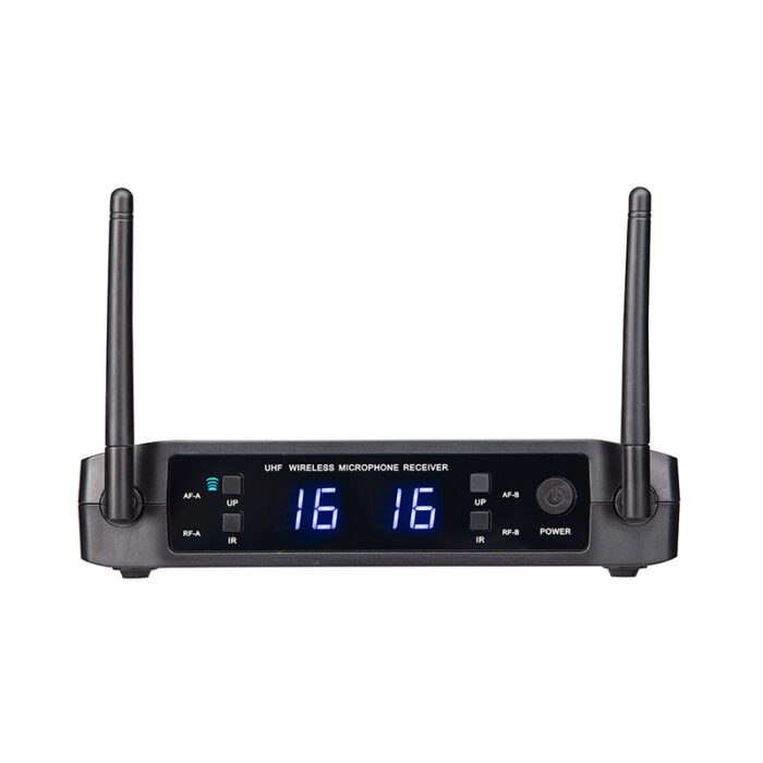 SOUNDSATION WF-U216HP UHF DOUBLE16-Channel Wireless System with 1 handheld Mic 1 Headset